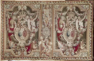 Der Portiere der Berühmten, Gobelins-Werkstatt (Wandteppich)